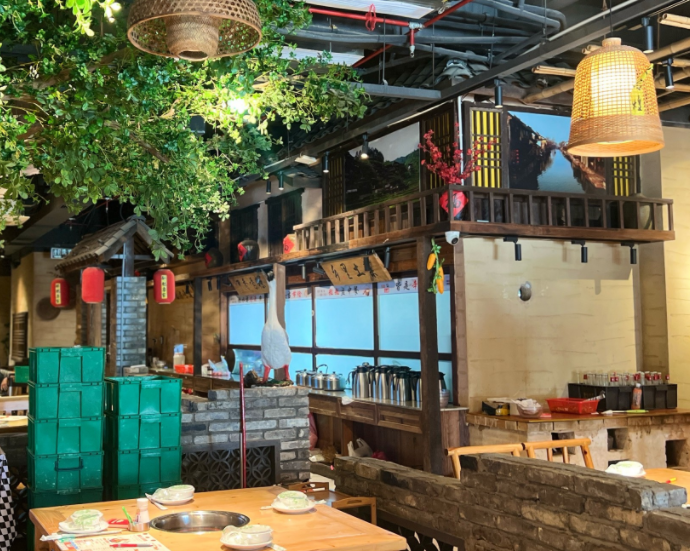 济南餐饮装修色彩搭配怎样更吸引人注意